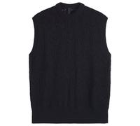 No Problemo Men's Alien-O Lace Cotton Vest Black
