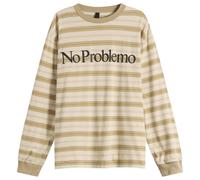 No Problemo Men's No Problemo Men's Striped LS Tee Sand