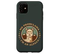 No Probllama I’m an Alpaca Retro Cute Case for iPhone 11