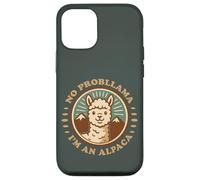 No Probllama I’m an Alpaca Retro Cute Case for iPhone 12/12 Pro