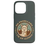 No Probllama I’m an Alpaca Retro Cute Case for iPhone 13 Pro