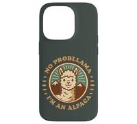 No Probllama I’m an Alpaca Retro Cute Case for iPhone 14 Pro