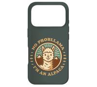 No Probllama I’m an Alpaca Retro Cute Case for iPhone 17 Pro