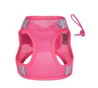 No Pull Dog Harness - Reflective Vest with Traction Lead, Adjustable Breathable Gear, Easy Control Paper for Outdoor Adventures, Daily Walks, and Shopping