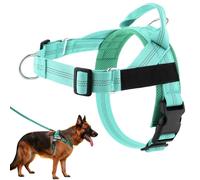 No Pull Dog Harness Small Dog,Front Adjustable Pet Vest Breathable Soft, Padded Material Heavy Duty D Ring Sturdy,Quick Fit Dog Harnesses for Small Sized Dog (E, S)