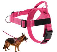 No Pull Dog Harness Small Dog,Front Adjustable Pet Vest Breathable Soft, Padded Material Heavy Duty D Ring Sturdy,Quick Fit Dog Harnesses for Small Sized Dog (D, XL)