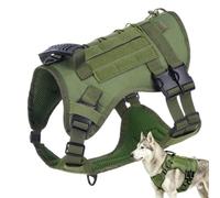 No Pull Dog Vest, Authentic Adjustable Pet, Anti Slip Walking Gear, Outdoor Control Strap System, Canine Training Support Wear for Hunting Running Daily Travel 13.78x13.78in