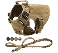 No Pull Harness for Large Dogs - Military Tactical Dog Vest for German Shepherds, Dobermans, and Labradors - Ideal for Service Dog Training