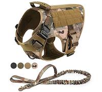 No Pull Harness for Large Dogs - Military Tactical Dog Vest for German Shepherds, Dobermans, and Labradors - Ideal for Service Dog Training