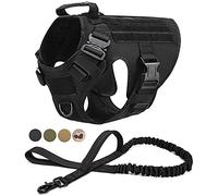 No Pull Harness for Large Dogs - Military Tactical Dog Vest for German Shepherds, Dobermans, and Labradors - Ideal for Service Dog Training