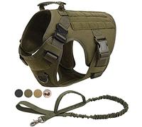 No Pull Harness for Large Dogs - Military Tactical Dog Vest for German Shepherds, Dobermans, and Labradors - Ideal for Service Dog Training