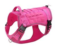 No Pull Working Dog Training Camping Hunting Harness Military Tactical Dog Harness Vest Outdoor Reflective Dog Harness For Small Medium And Large Dogs German Shepherds,A,L