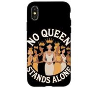 No Queen Stands Alone Women Empowerment Women's Equality Case for iPhone X/XS