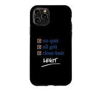 No quit, all grit... LEGIT. NY Pro Basketball Case for iPhone 11 Pro