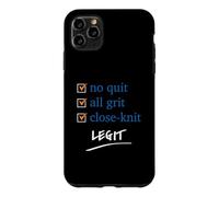 No quit, all grit... LEGIT. NY Pro Basketball Case for iPhone 11 Pro Max