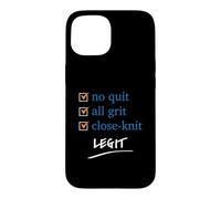 No quit, all grit... LEGIT. NY Pro Basketball Case for iPhone 15