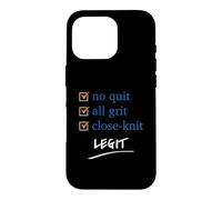 No quit, all grit... LEGIT. NY Pro Basketball Case for iPhone 16 Pro