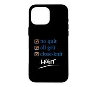 No quit, all grit... LEGIT. NY Pro Basketball Case for iPhone 16 Pro Max