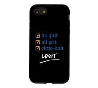 No quit, all grit... LEGIT. NY Pro Basketball Case for iPhone SE (2020) / 7/8