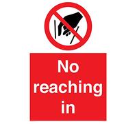 No reaching in Sign - 400x600mm - A2P