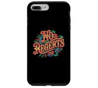 No Regerts Grammar Jokes Misspelled Tattoo Incorrect Quotes Case for iPhone 7 Plus/8 Plus