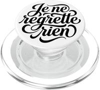 No Regrets Je Ne Regrette Rien PopSockets PopGrip for MagSafe