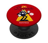 "No Requests" DJ Headphones: Dance Music/House Music Lover PopSockets Adhesive PopGrip