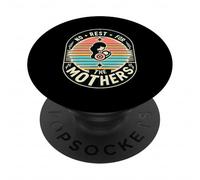 No Rest For The Mothers Tired Motherhood Parenting |- PopSockets Adhesive PopGrip