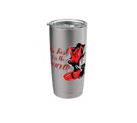 No Rest for The Wicked Devil Girl Psychobilly Stainless Steel Insulated Tumbler