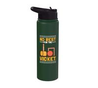 No Rest for The Wicket Croquet Stainless Steel Insulated Water Bottle
