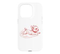 No Rest for The Yorkie Running Yorkshire Terrier Dog Lovers Case for iPhone 15 Pro