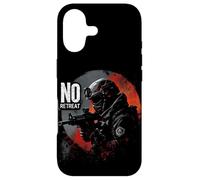 NO RETREAT Military Case for iPhone 17