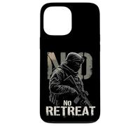 NO RETREAT Military Motivation Case for iPhone 13 Pro Max