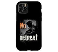 No Retreat Soldier Silhouette Case for iPhone 11 Pro
