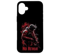 No Retreat Tactical Soldier Case for iPhone 16 Plus