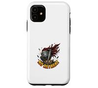 No Retreat Warrior Sword Shield Strength Design Case for iPhone 11