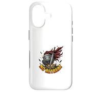 No Retreat Warrior Sword Shield Strength Design Case for iPhone 17