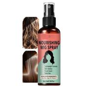 No Rinse Nourishing Wig Spray, Lightweight Hydrating Conditioning Mist, Frizzy Control Wig Spray, Wig Straightening Smoothing Shine Spray, Leave In Conditioner Synthetic Human Hair Wigs (1pcs)