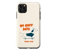 No Ruff Days Dachshund Skateboard Dog Weiner Dog Doxie Case for iPhone 11 Pro Max