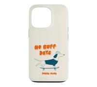 No Ruff Days Dachshund Skateboard Dog Weiner Dog Doxie Case for iPhone 13 Pro