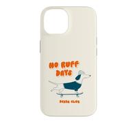 No Ruff Days Dachshund Skateboard Dog Weiner Dog Doxie Case for iPhone 14