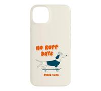 No Ruff Days Dachshund Skateboard Dog Weiner Dog Doxie Case for iPhone 14 Plus