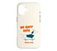 No Ruff Days Dachshund Skateboard Dog Weiner Dog Doxie Case for iPhone 16