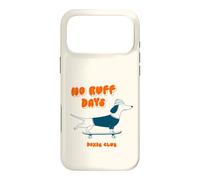 No Ruff Days Dachshund Skateboard Dog Weiner Dog Doxie Case for iPhone 17 Pro Max