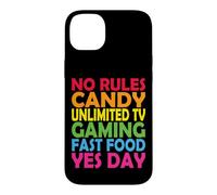 No Rules, Candy unlimited TV Yes-day for daddys little girl Case for iPhone 14 Plus