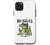No Rules Just Vibes Alligator Case for iPhone 11 Pro Max