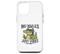 No Rules Just Vibes Alligator Case for iPhone 12/12 Pro