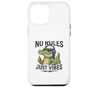 No Rules Just Vibes Alligator Case for iPhone 12 Pro Max