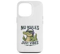 No Rules Just Vibes Alligator Case for iPhone 13 Pro