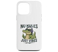 No Rules Just Vibes Alligator Case for iPhone 13 Pro Max
